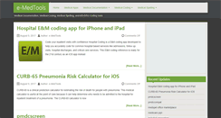 Desktop Screenshot of e-medtools.com