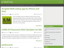 Tablet Screenshot of e-medtools.com